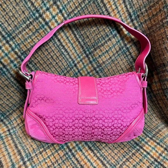 Rare Coach 6818 Mini Signature Y2K Soho Bag - Picture 2 of 10